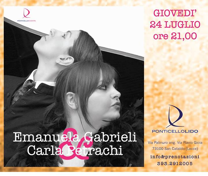 Emanuela Gabrieli e Carla Petrachi