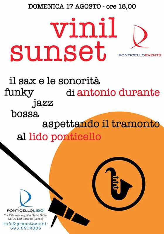 Vinil Sunset 17 Agosto