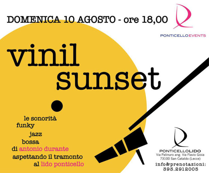 Vinil Sunset Lido Ponticello